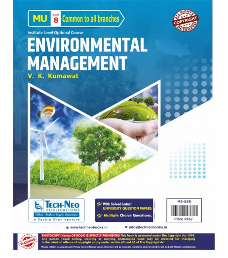 Environmental Management Sem 8 Engineering All Branch Techneo Publication | Mumbai University
